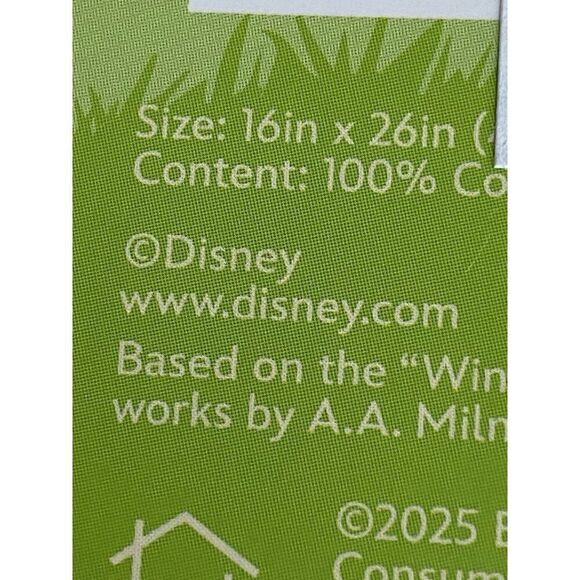 2 Pack Disney Winnie the Pooh Piglet Floral Spring Kitchen Towels 16 X 26” NEW - Picture 11 of 16